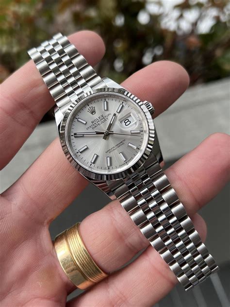 rolex style bracelet 18k|Rolex datejust jubilee bracelet.